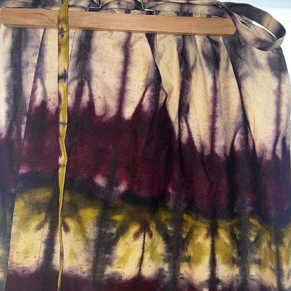 ANTHROPOLOGIE BY TINY HEIDI WRAP MAXI SKIRT IN TIE DYE NWT XS - Picture 11 of 13
